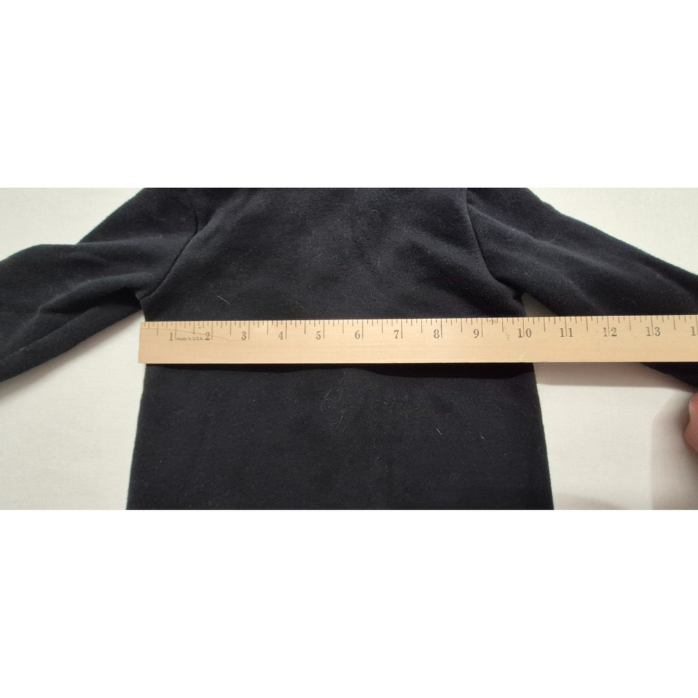 Nike baby "Just Do it" black one piece‎ hoodie full zip coverall sz. 12 months - Picture 9 of 12
